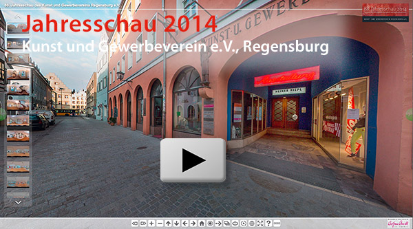 Panoramatour Jahresschau 2014 des Kunst und Gewerbevereins Regensburg e.V.