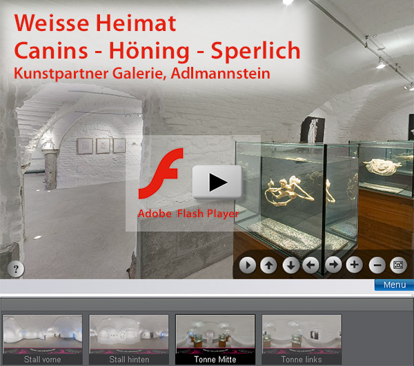 Weisse Heimat-Ausstellung Kunstpartner Galerie-Adlmannstein